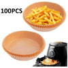 Papel Encerado Para Olla Freidora De Aire Air Fryer X 100