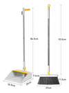 KIT ESCOBA Y RECOGEDOR PLEGABLE SET DE LIMPIEZA AJUSTABLE
