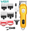 Combo peluquera vgr 092 y patillera  085 barba roja