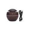 Difusor De Aroma Usb 130ml Ultrasonico Humidificador Redondo