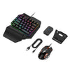 Combo Gamer Para Celulartablet Teclado Mouse Convertidor