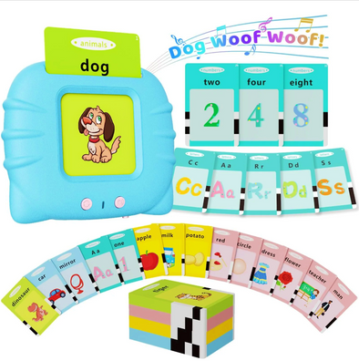Juego Educativo Infantil – Lector de Tarjetas Bilingüe Inglés-Español