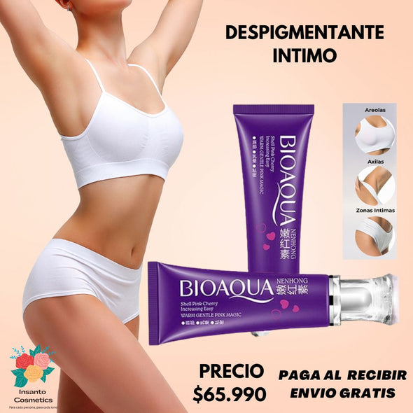 Luzca Seguro en la Intimidad Despigmentante de Zonas Íntimas