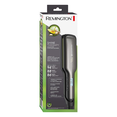 Plancha Alisadora Remington Shine T Aguacate Macadamia S9980 Color Gris 120v