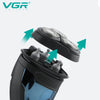 Maquina Afeitadora Vgr V-322 Recargable Inalambrica 2 En 1