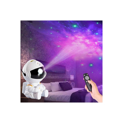 Proyector De Luces De Galaxia/nebulosa Diseño De Astronauta