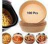 Papel Encerado Para Olla Freidora De Aire Air Fryer X 100