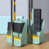 KIT ESCOBA Y RECOGEDOR PLEGABLE SET DE LIMPIEZA AJUSTABLE