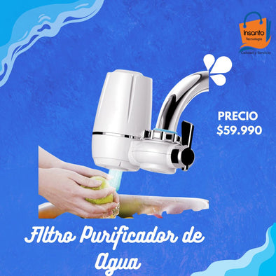 Filtro Purificador de Agua - Bebe Agua Pura y Saludable