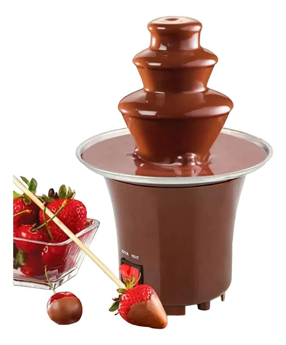 Mini Fuente Chocolate De 3 Niveles