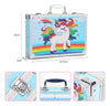 Kit/set De Arte Dibujo Maletin Metalico 145 Piezas Niños