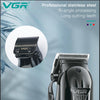 Peluquera Inalambrica Profesional Vgr 282 negra con Pantalla LED