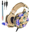 Audífonos Gamer En Diadema Kotion G2600 Microfono Usb Y Led