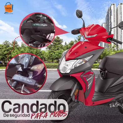 Candado Moto Manubrio/manilar/manigueta Caps-lock - Omi