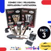Combo 3 en 1  Afeitadora, Peluquera y Depiladora  todo en 1