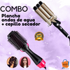 COMBO PERFECTO PLANCHA DE ONDAS MAS MAS CEPILLO SECADOR