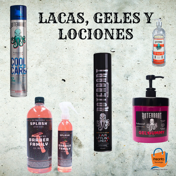 Los mejores Insumos para tu Barberia