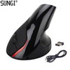 Mouse vertical inalámbrico recargable Weibo WB-881 negro
