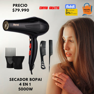 Secador De Pelo Profesional Max Power 5000w Bopai BP-8300