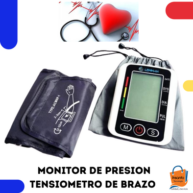 Tensiometro Digital Medidor Presión Brazo +estuche