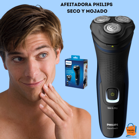 Maquina De Afeitar Philips Aquatouch Shaver 1000 Original