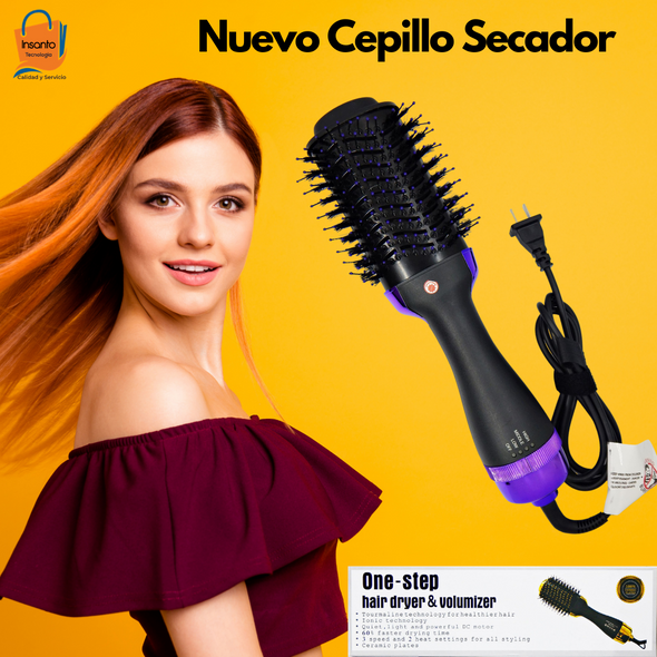 Cepillo Secador Voluminizador 3 Velocidades