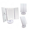 Ideal de Maquillaje Espejo Plegable de 22 LED con 3 tipos de Aumento