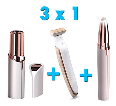 MEJOR SISTEMA DEPILACION 3 EN 1, CEJAS, FACIAL Y BODY