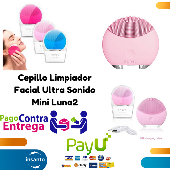 Limpiador Facial De Ultrasonido Resistente Al Agua