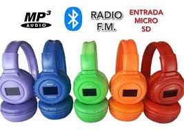Auricular inteligente Audífonos Diadema con Manos Libres y Bluetooth