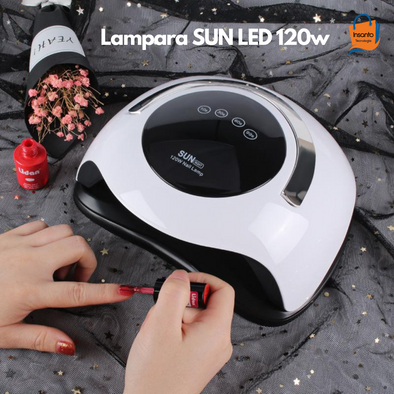 Lampara Secadora Uñas 120w Profesional Pantalla Temporizador