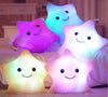 Almohada Cojin Estrella Luminosa Peluche Con Luz LED