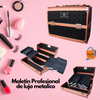 Maletin Profesional Metalica de lujo con 4 Compartimientos