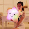 Almohada Cojin Estrella Luminosa Peluche Con Luz LED