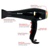 Secador De Pelo Profesional Max Power 5000w Bopai BP-8300