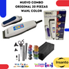Maquina Peluquería Wahl Color Code Combo Con Patillera 20pz